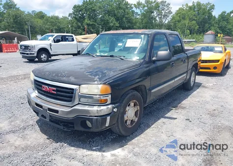 2006 GMC Sierra 1500 Sle1 из США, поврежденный, VIN 2GTEC13T361176756
